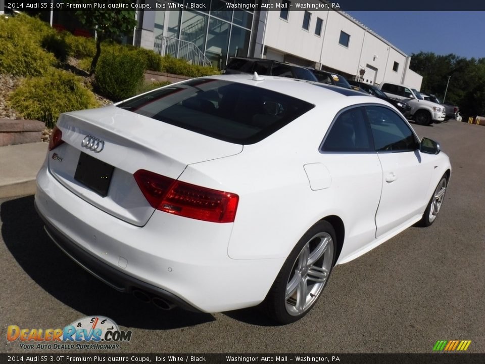 2014 Audi S5 3.0T Premium Plus quattro Coupe Ibis White / Black Photo #16