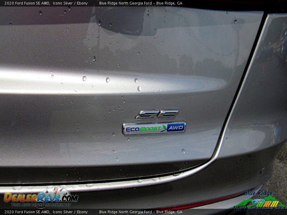 2020 Ford Fusion SE AWD Iconic Silver / Ebony Photo #27