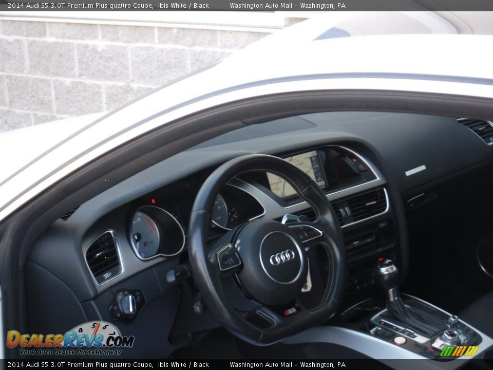 2014 Audi S5 3.0T Premium Plus quattro Coupe Ibis White / Black Photo #18