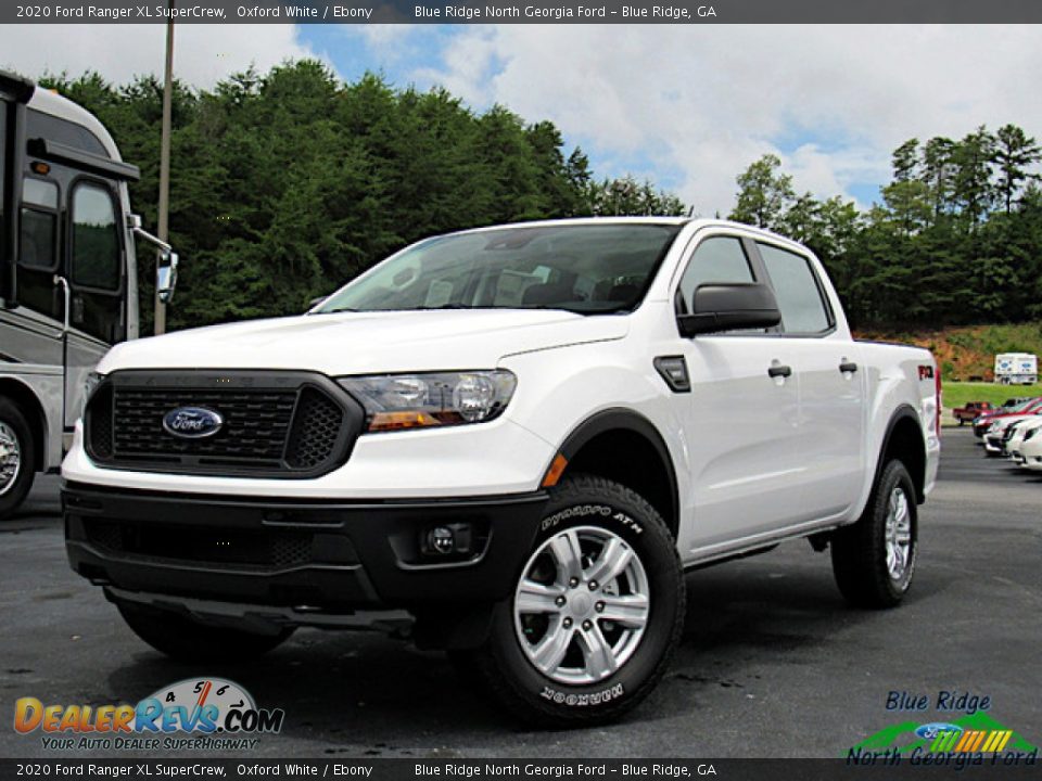 2020 Ford Ranger XL SuperCrew Oxford White / Ebony Photo #1