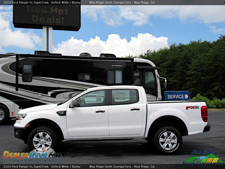 2020 Ford Ranger XL SuperCrew Oxford White / Ebony Photo #2