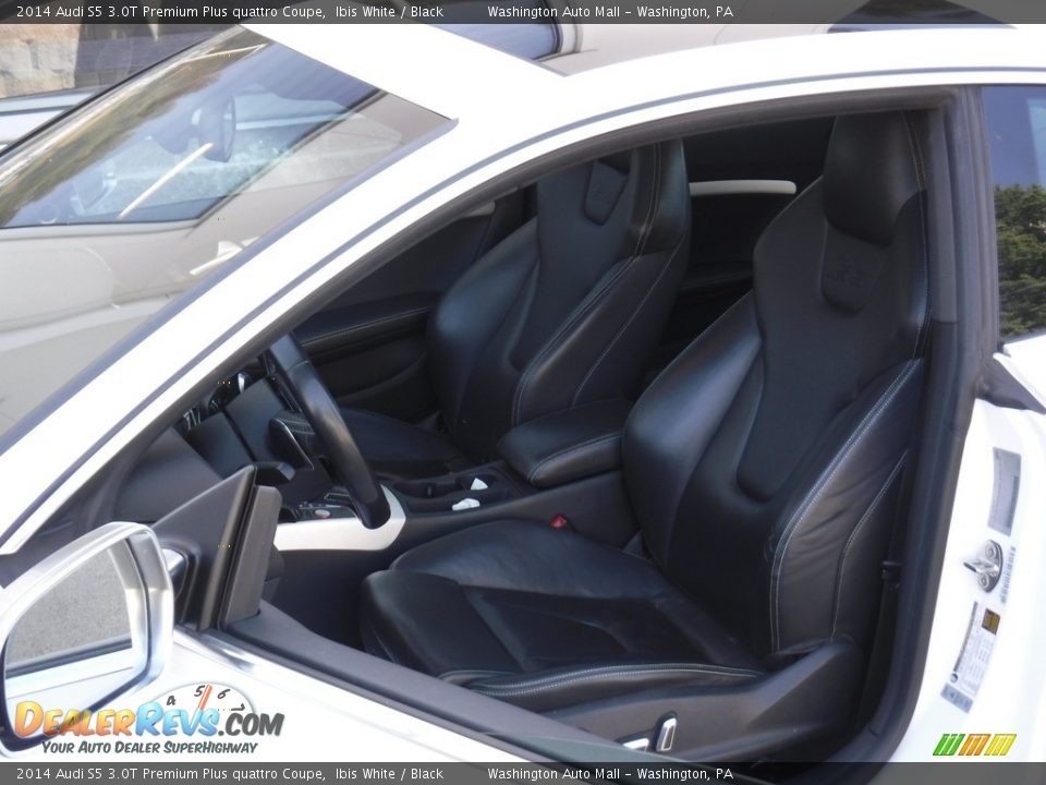 2014 Audi S5 3.0T Premium Plus quattro Coupe Ibis White / Black Photo #20