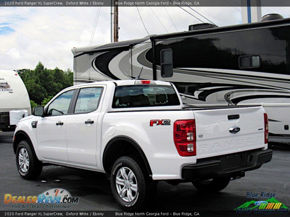 2020 Ford Ranger XL SuperCrew Oxford White / Ebony Photo #3