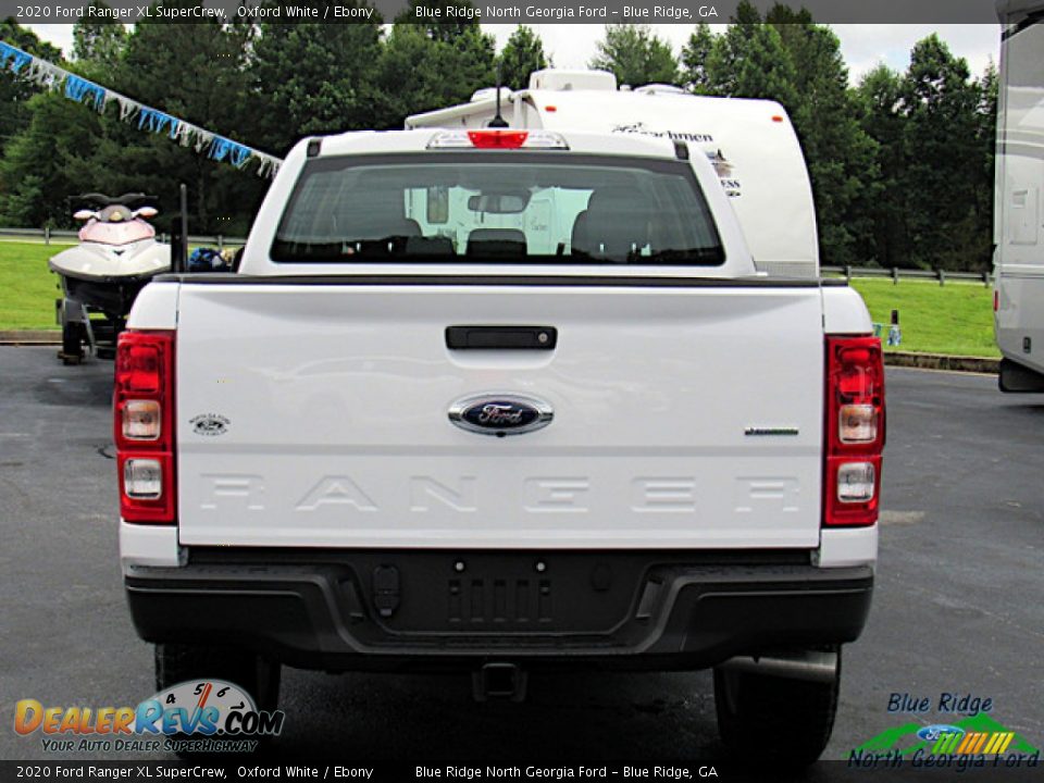 2020 Ford Ranger XL SuperCrew Oxford White / Ebony Photo #4