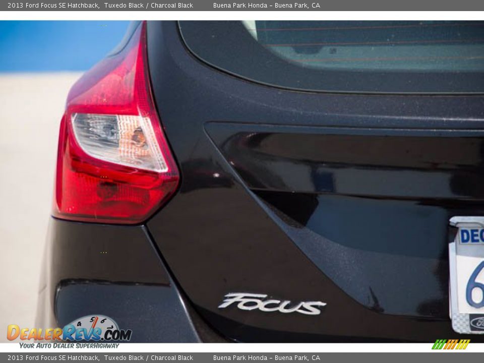 2013 Ford Focus SE Hatchback Tuxedo Black / Charcoal Black Photo #10