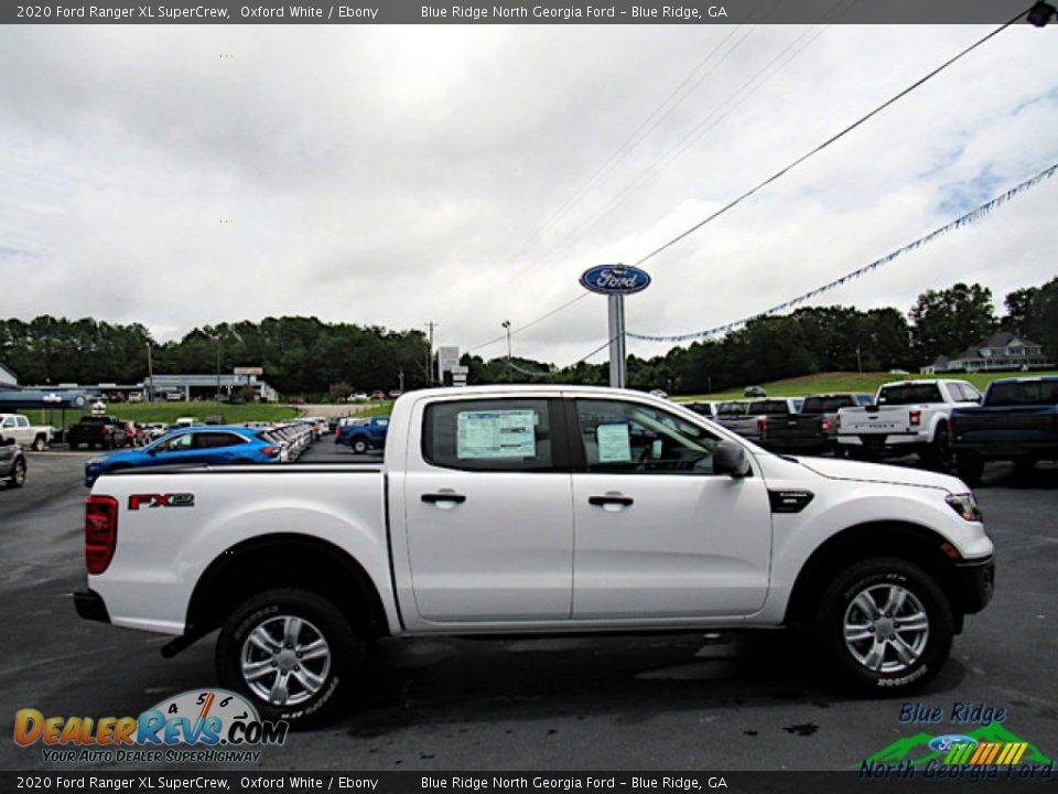 2020 Ford Ranger XL SuperCrew Oxford White / Ebony Photo #6