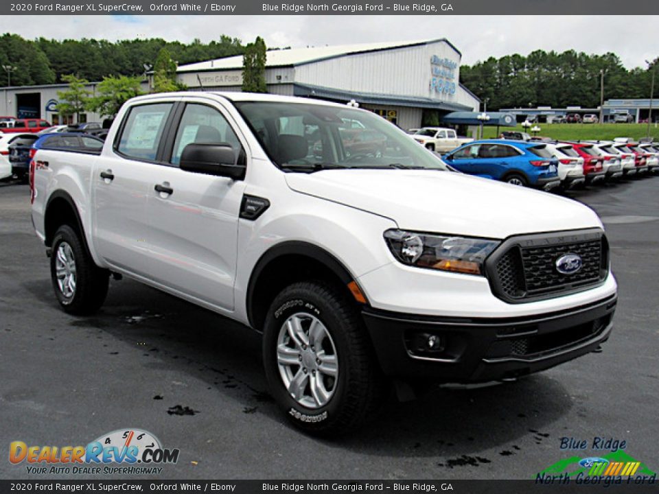 2020 Ford Ranger XL SuperCrew Oxford White / Ebony Photo #7