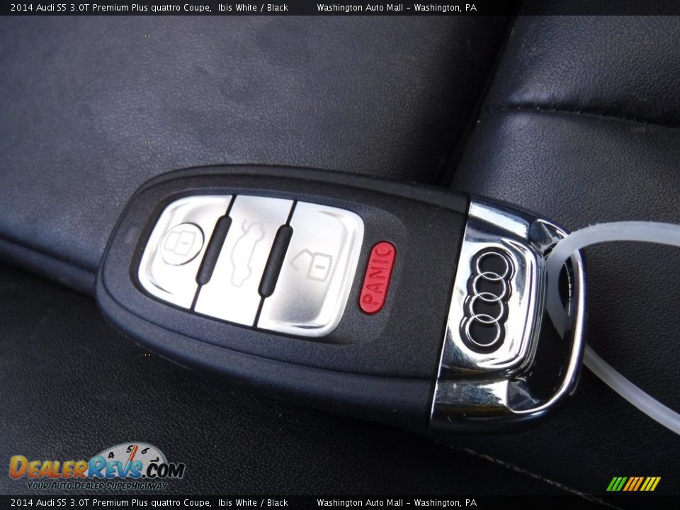 2014 Audi S5 3.0T Premium Plus quattro Coupe Ibis White / Black Photo #25