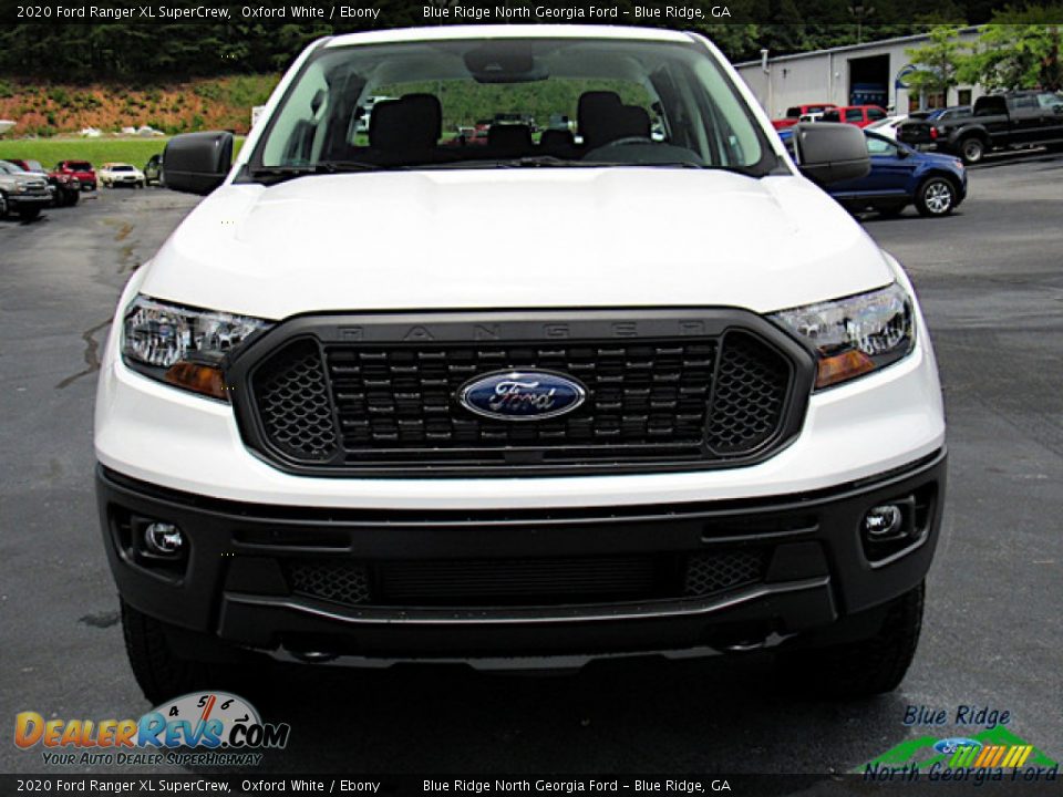 2020 Ford Ranger XL SuperCrew Oxford White / Ebony Photo #8