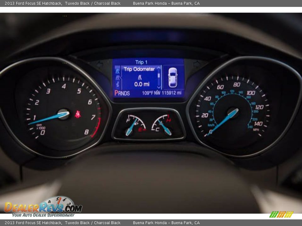 2013 Ford Focus SE Hatchback Tuxedo Black / Charcoal Black Photo #21