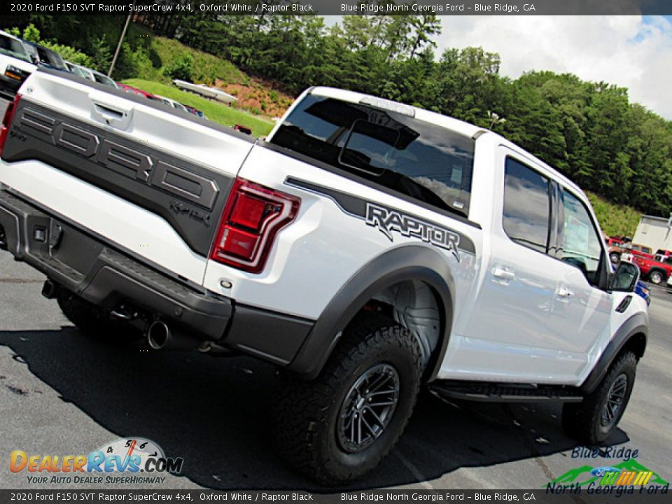 2020 Ford F150 SVT Raptor SuperCrew 4x4 Oxford White / Raptor Black Photo #36