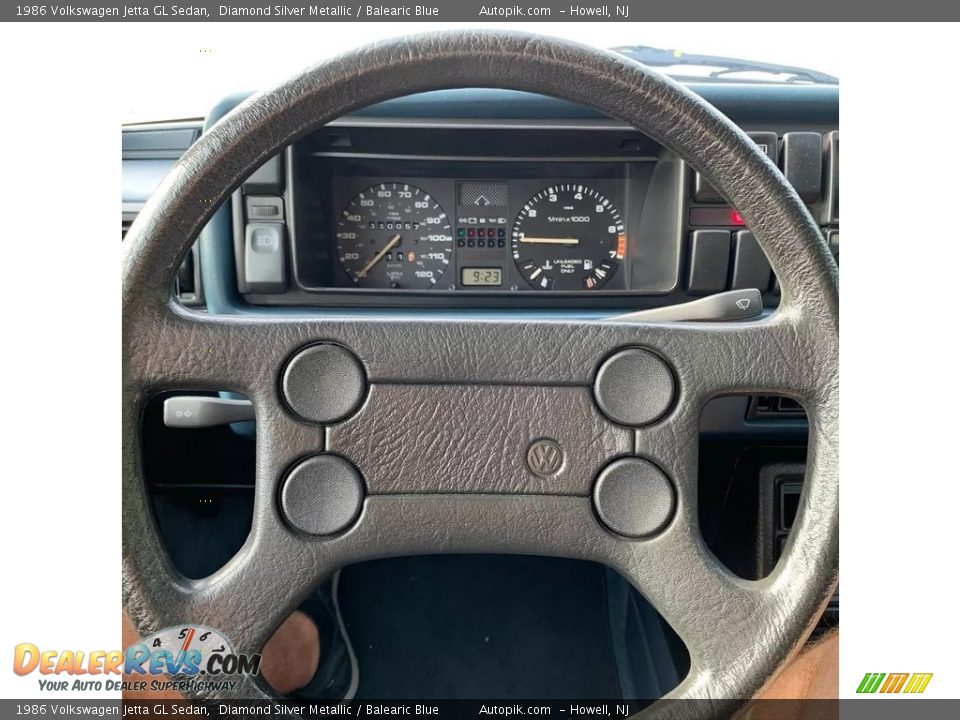 1986 Volkswagen Jetta GL Sedan Steering Wheel Photo #17