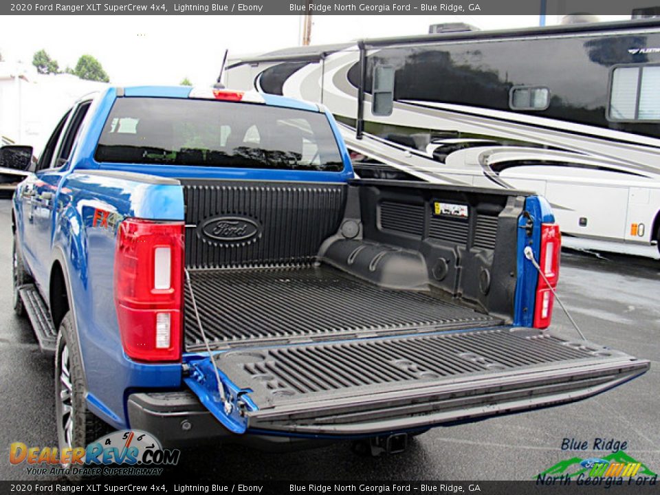 2020 Ford Ranger XLT SuperCrew 4x4 Lightning Blue / Ebony Photo #13