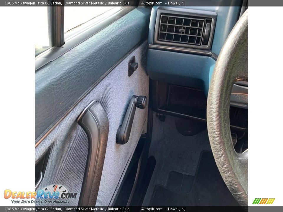 Door Panel of 1986 Volkswagen Jetta GL Sedan Photo #21