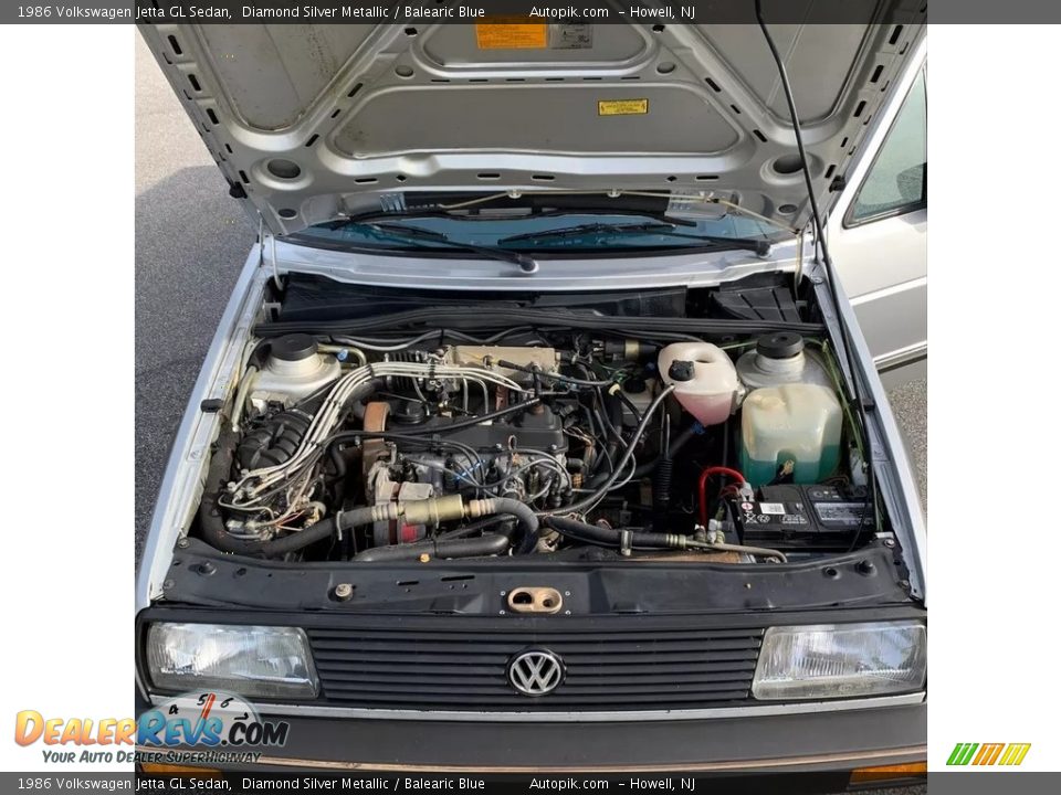 1986 Volkswagen Jetta GL Sedan 1.8 Liter SOHC 8-Valve 4 Cylinder Engine Photo #22