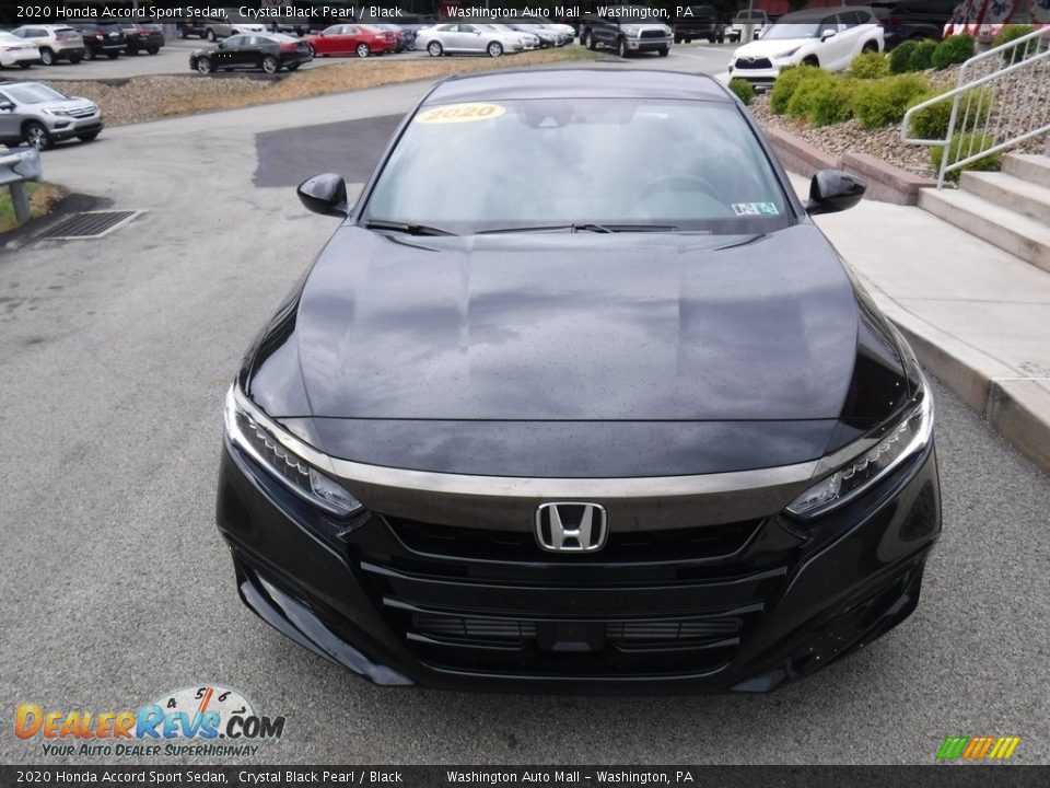2020 Honda Accord Sport Sedan Crystal Black Pearl / Black Photo #9