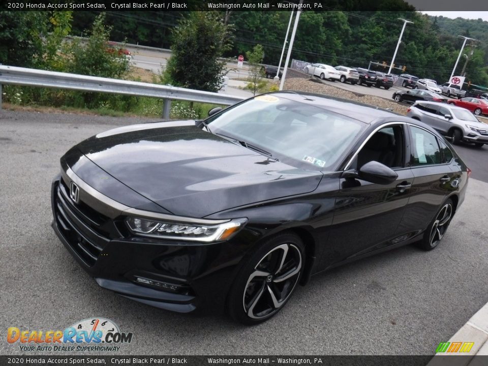2020 Honda Accord Sport Sedan Crystal Black Pearl / Black Photo #10