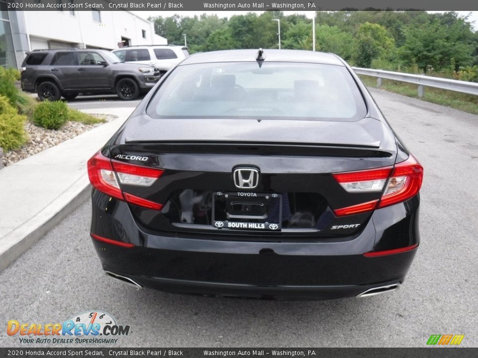 2020 Honda Accord Sport Sedan Crystal Black Pearl / Black Photo #13