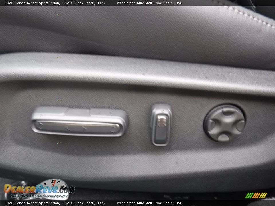 2020 Honda Accord Sport Sedan Crystal Black Pearl / Black Photo #19