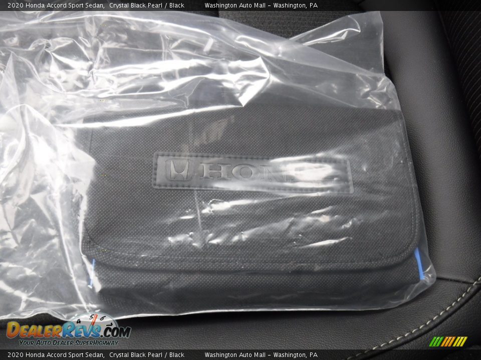 2020 Honda Accord Sport Sedan Crystal Black Pearl / Black Photo #25