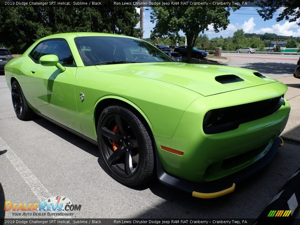 2019 Dodge Challenger SRT Hellcat Sublime / Black Photo #4