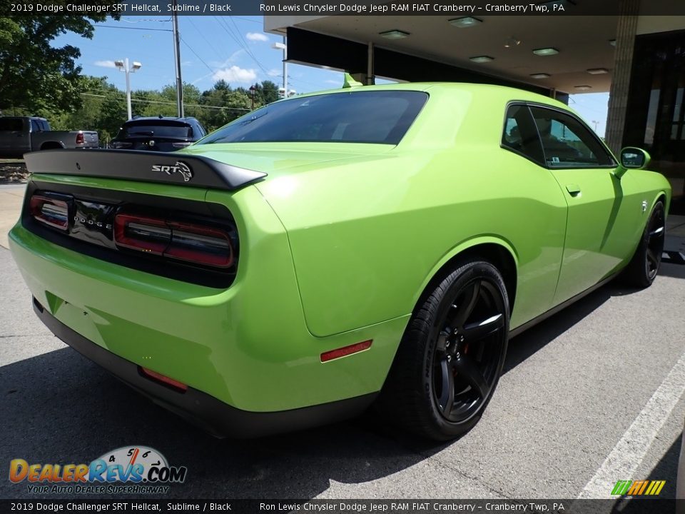2019 Dodge Challenger SRT Hellcat Sublime / Black Photo #5