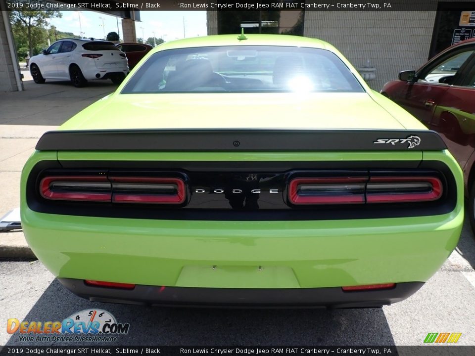 2019 Dodge Challenger SRT Hellcat Sublime / Black Photo #6