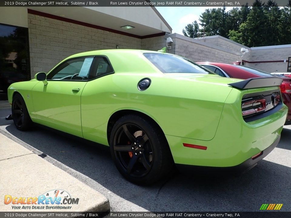 2019 Dodge Challenger SRT Hellcat Sublime / Black Photo #7