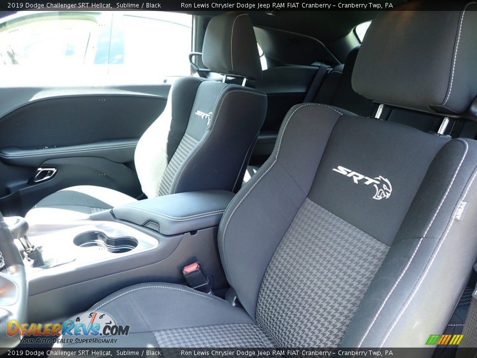 Front Seat of 2019 Dodge Challenger SRT Hellcat Photo #12