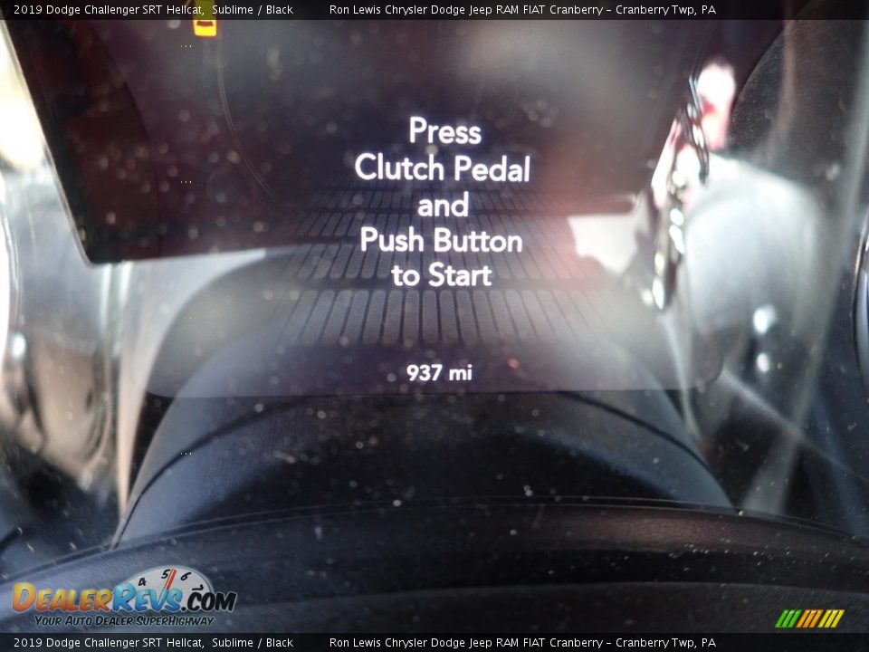 2019 Dodge Challenger SRT Hellcat Sublime / Black Photo #20