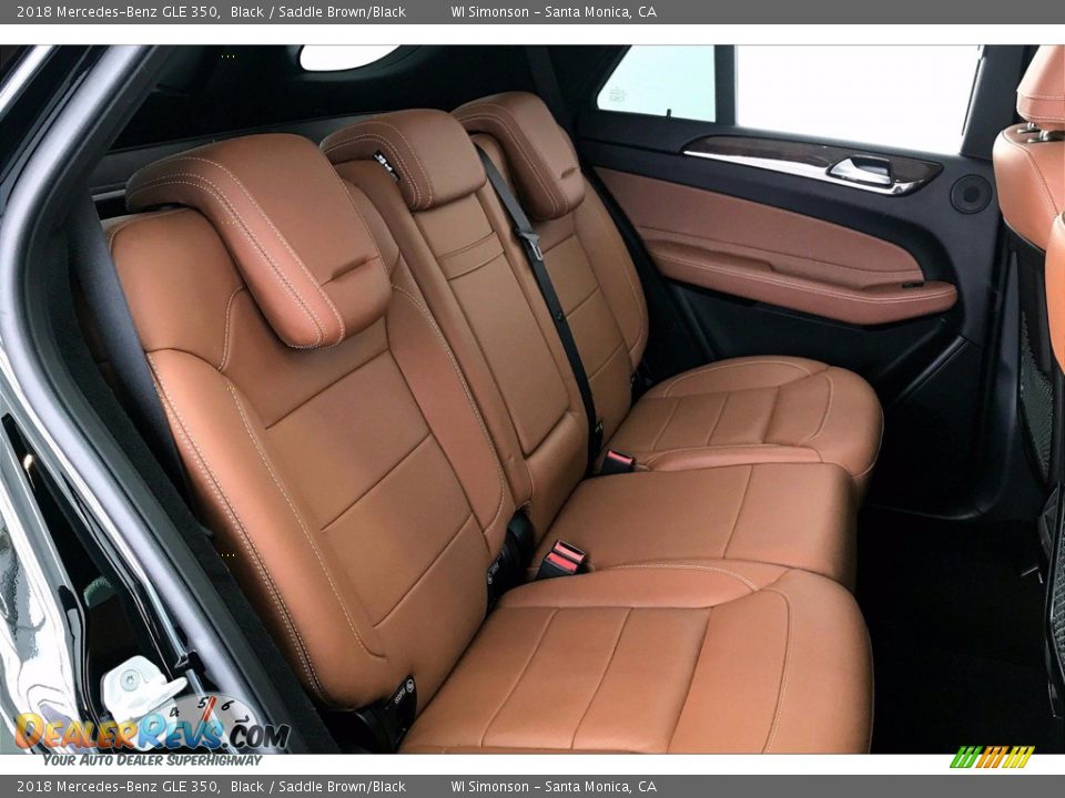 Rear Seat of 2018 Mercedes-Benz GLE 350 Photo #13