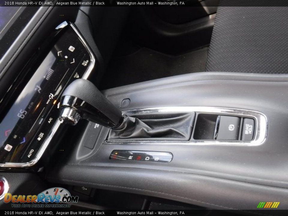 2018 Honda HR-V EX AWD Aegean Blue Metallic / Black Photo #18