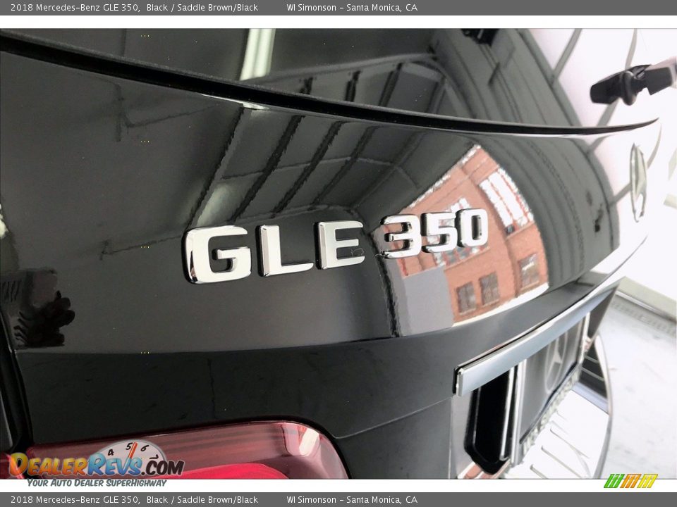 2018 Mercedes-Benz GLE 350 Black / Saddle Brown/Black Photo #27
