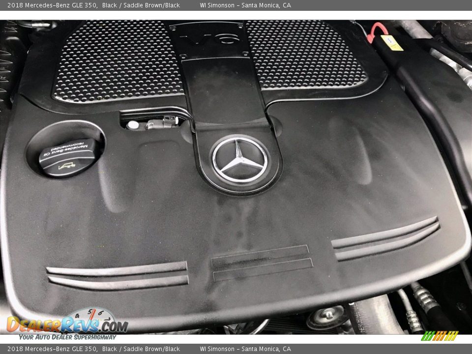 2018 Mercedes-Benz GLE 350 Black / Saddle Brown/Black Photo #31