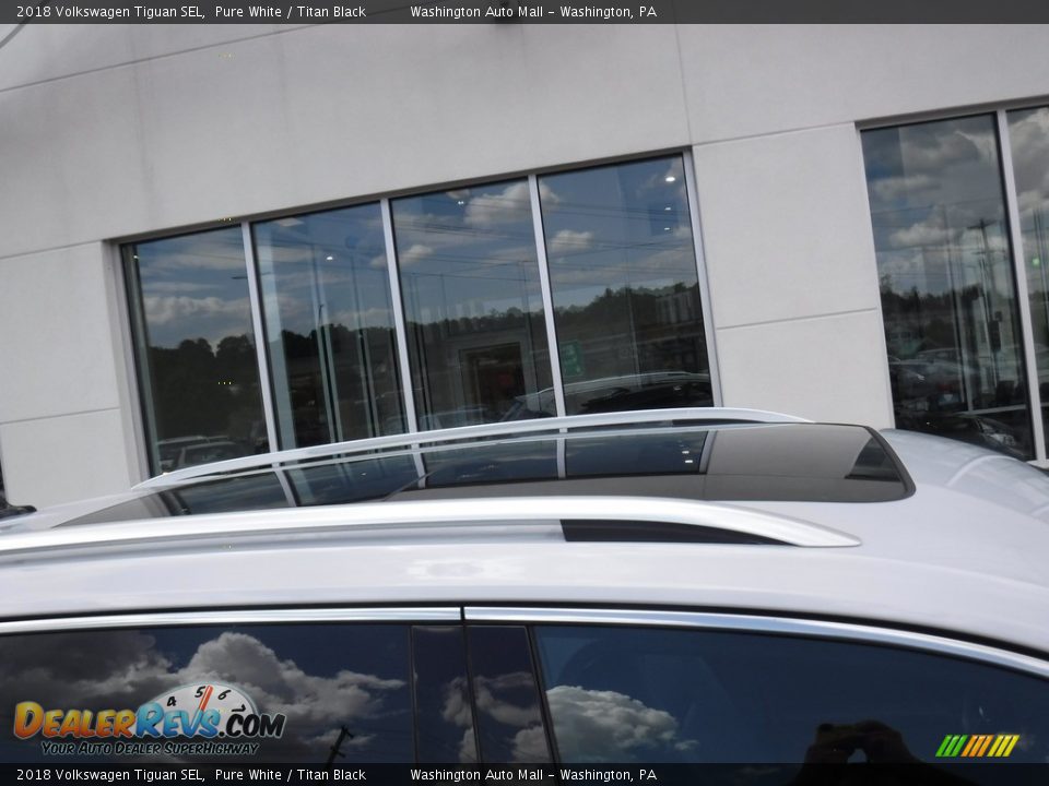2018 Volkswagen Tiguan SEL Pure White / Titan Black Photo #4