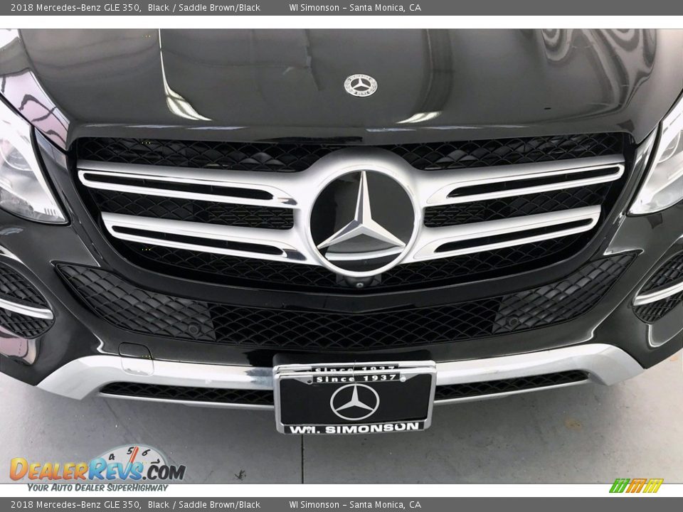 2018 Mercedes-Benz GLE 350 Black / Saddle Brown/Black Photo #33