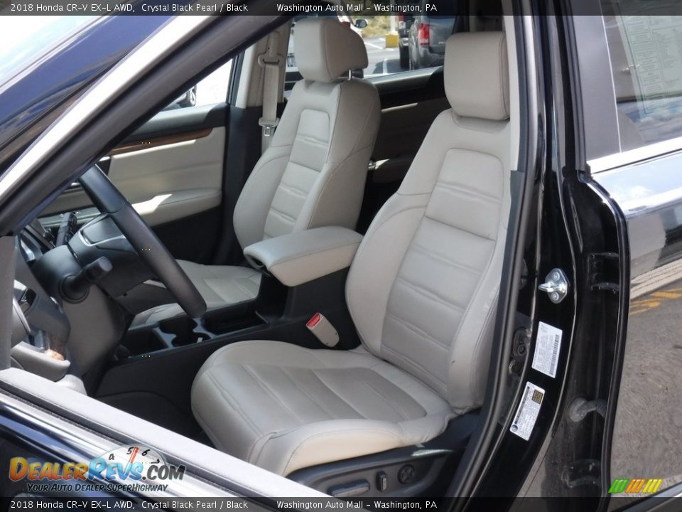 2018 Honda CR-V EX-L AWD Crystal Black Pearl / Black Photo #12