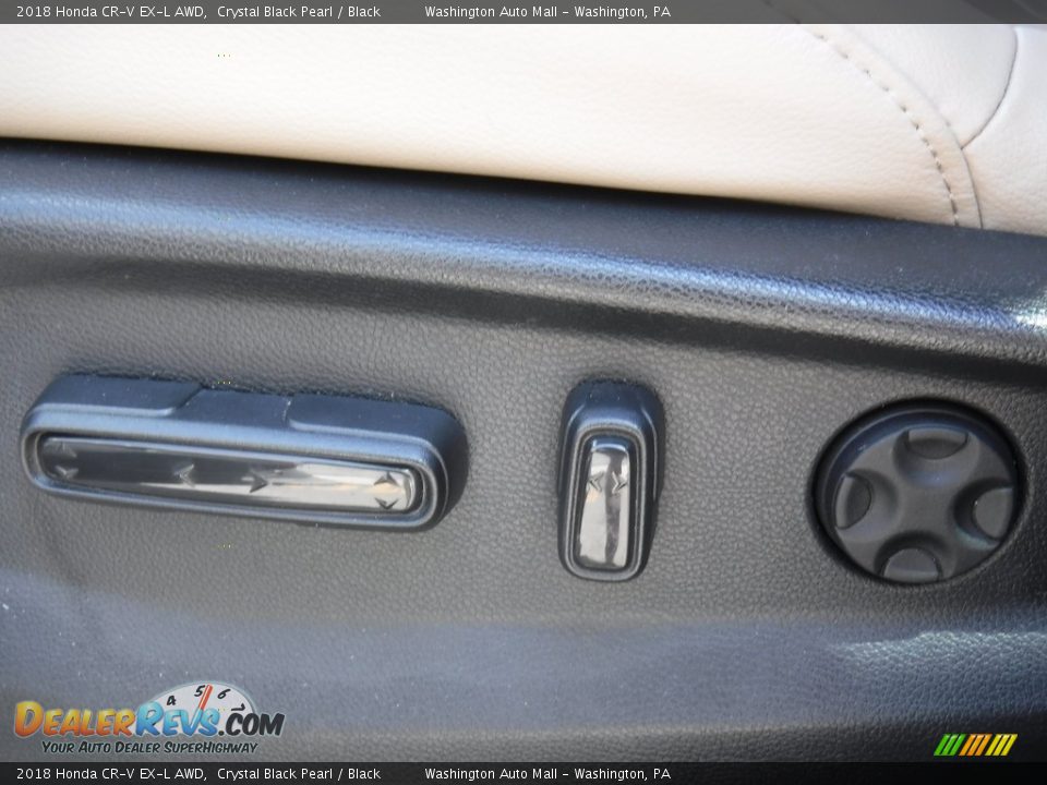 2018 Honda CR-V EX-L AWD Crystal Black Pearl / Black Photo #13