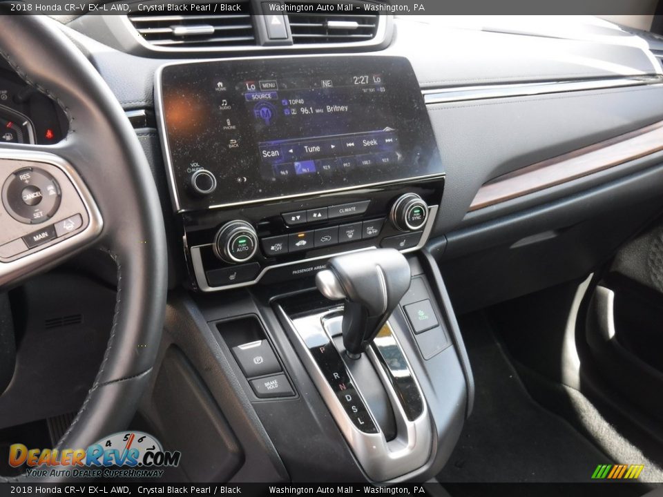 2018 Honda CR-V EX-L AWD Crystal Black Pearl / Black Photo #18