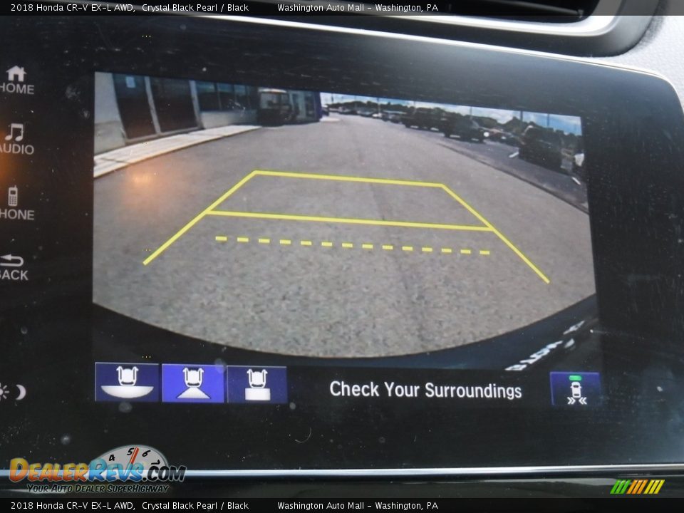 2018 Honda CR-V EX-L AWD Crystal Black Pearl / Black Photo #20