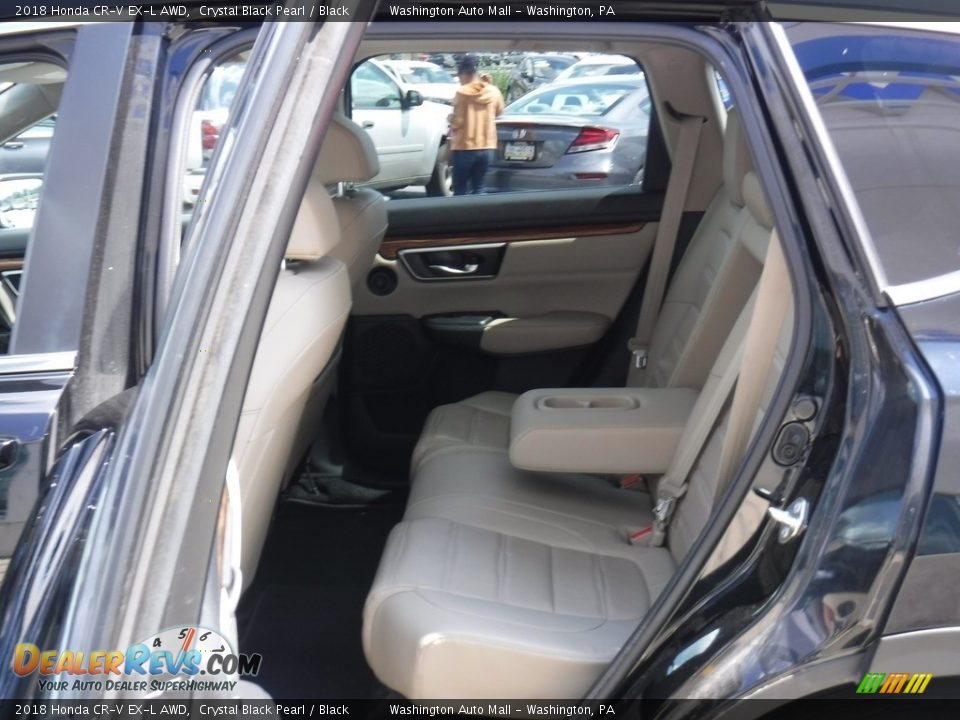2018 Honda CR-V EX-L AWD Crystal Black Pearl / Black Photo #24