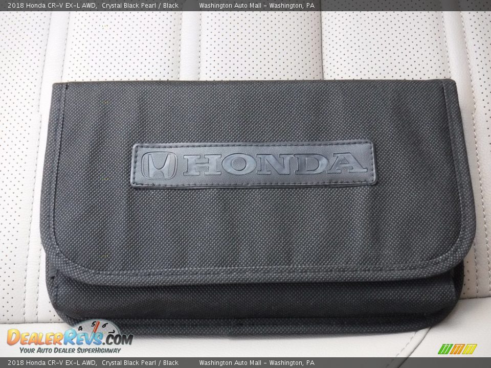 2018 Honda CR-V EX-L AWD Crystal Black Pearl / Black Photo #25