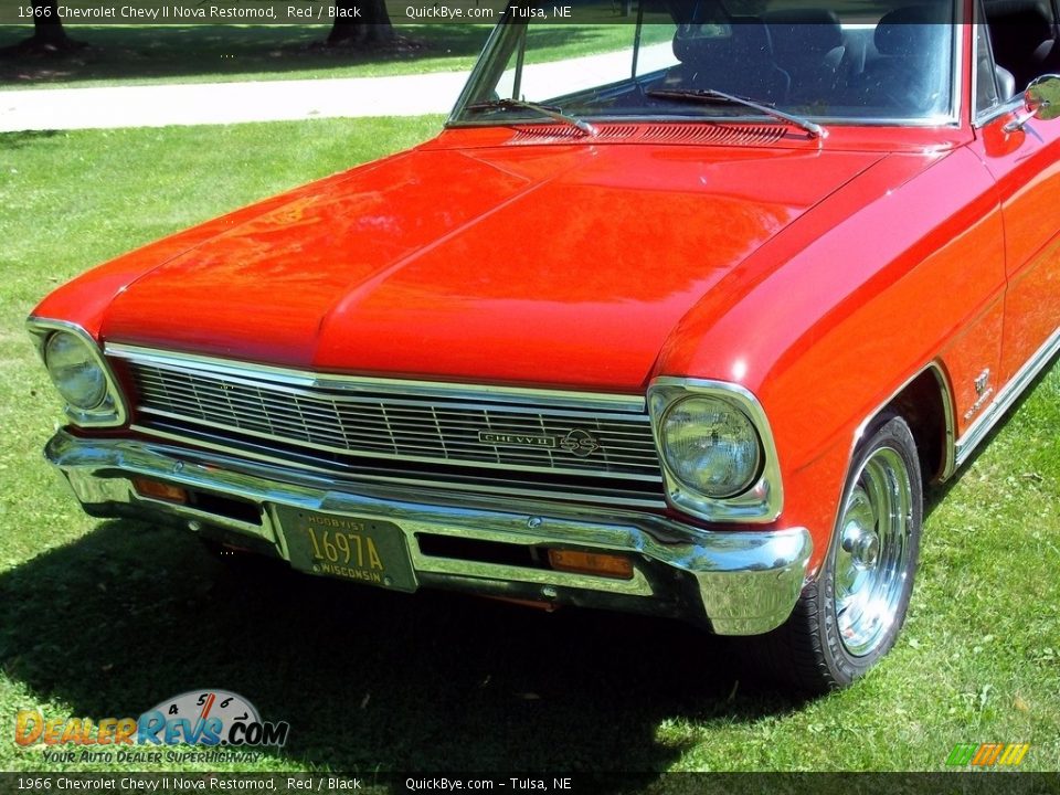 1966 Chevrolet Chevy II Nova Restomod Red / Black Photo #4