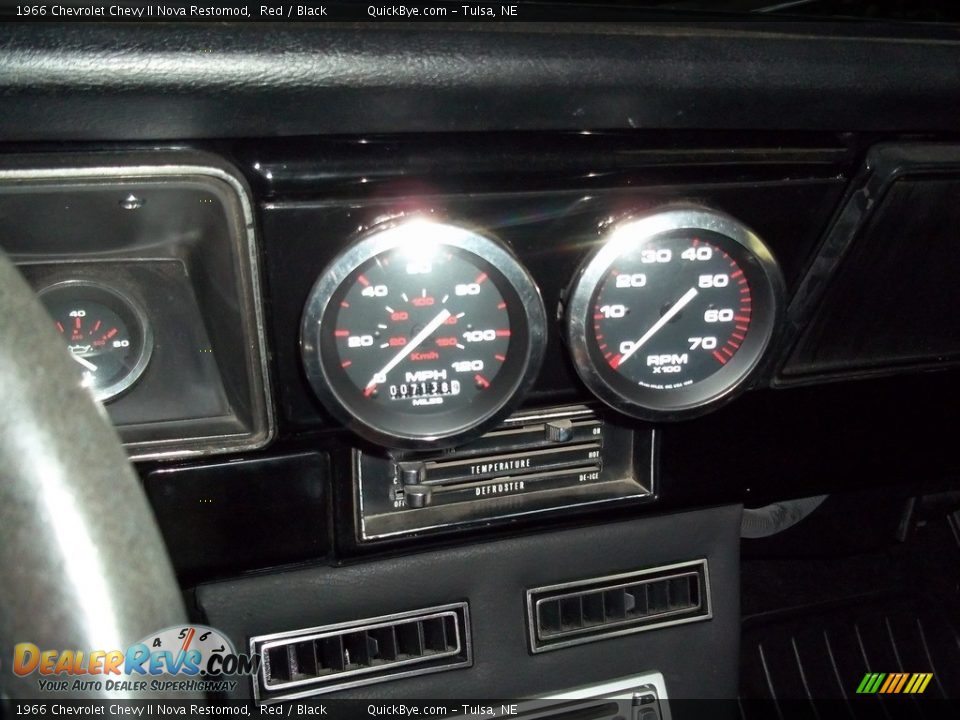 1966 Chevrolet Chevy II Nova Restomod Red / Black Photo #23