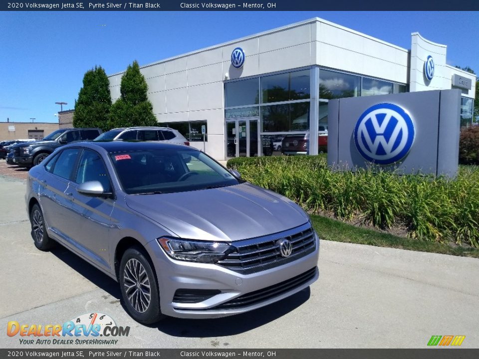 2020 Volkswagen Jetta SE Pyrite Silver / Titan Black Photo #1