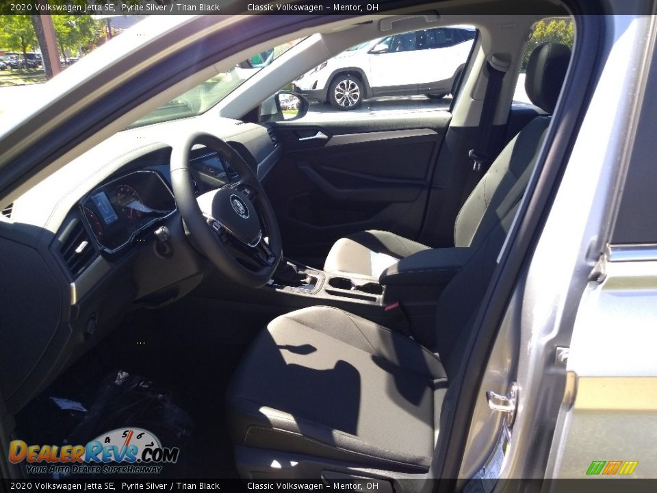 2020 Volkswagen Jetta SE Pyrite Silver / Titan Black Photo #4