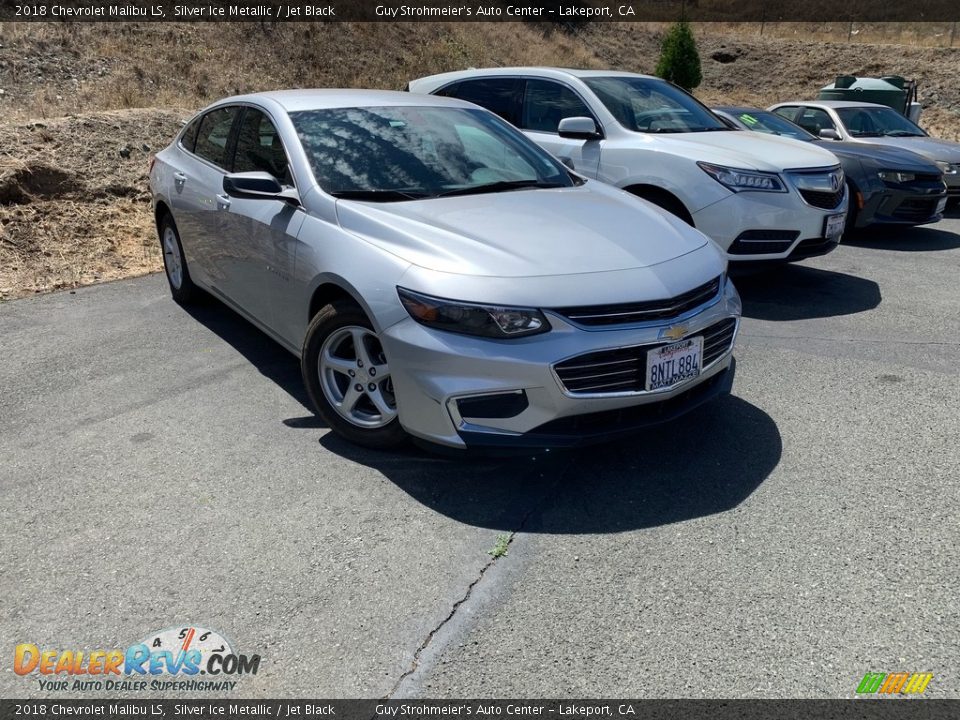 2018 Chevrolet Malibu LS Silver Ice Metallic / Jet Black Photo #1