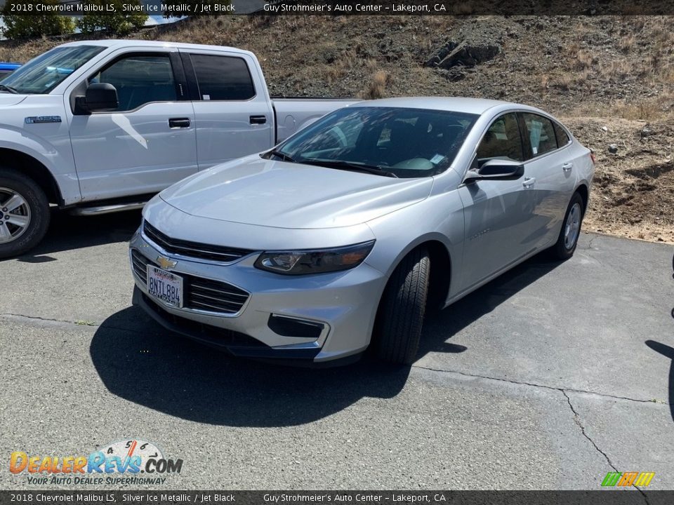 2018 Chevrolet Malibu LS Silver Ice Metallic / Jet Black Photo #2