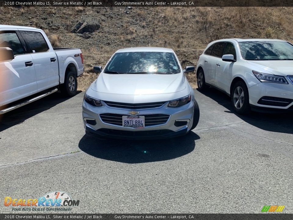 2018 Chevrolet Malibu LS Silver Ice Metallic / Jet Black Photo #3