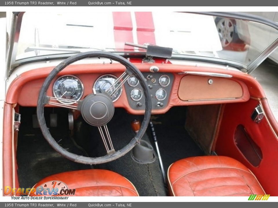 Dashboard of 1958 Triumph TR3 Roadster Photo #7